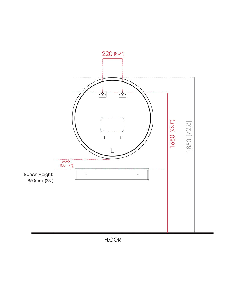 Kit de démarrage coiffeur noir - avec 2 places clients, 1 place lavage et équipement